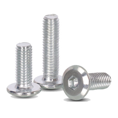 DIN7420 de uso sencillo para muebles de madera con cabeza redonda plana