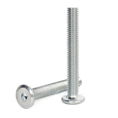 DIN7420 de uso sencillo para muebles de madera con cabeza redonda plana