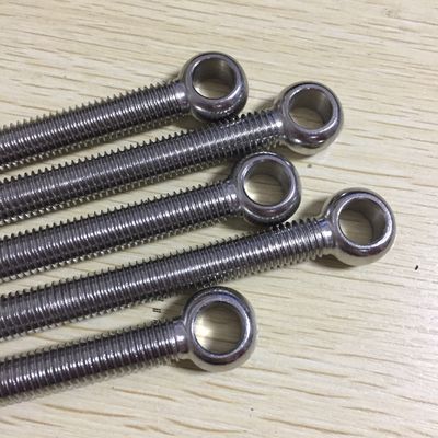 Finitura simple Cerrojo de ojos de elevación pequeño M2 M3 para elevar productos de acero inoxidable