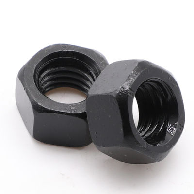 Certificado ISO9001 Óxido negro M2-M30 Hex Nut DIN934 Nut y perno para la construcción