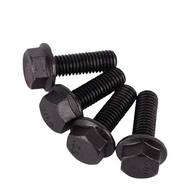 Zinc acabado de acero inoxidable para cerrojo de brida hexagonal DIN 6921 para maquinaria de construcción