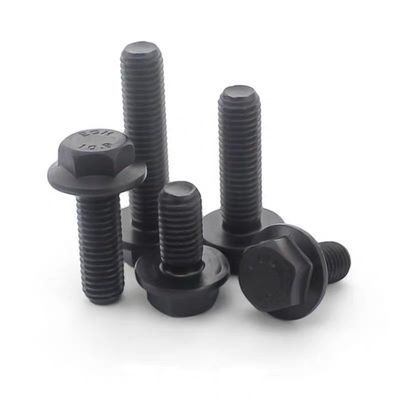 Zinc acabado de acero inoxidable para cerrojo de brida hexagonal DIN 6921 para maquinaria de construcción
