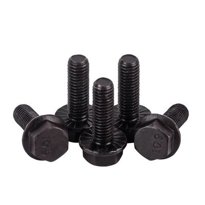 Zinc acabado de acero inoxidable para cerrojo de brida hexagonal DIN 6921 para maquinaria de construcción