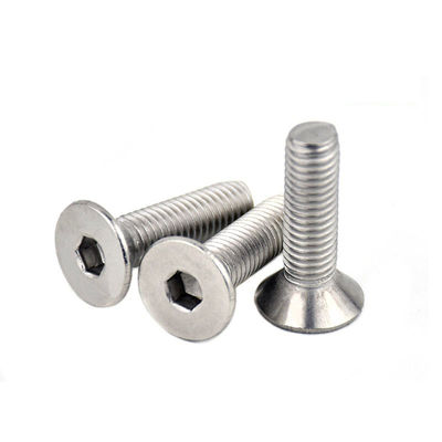 Grado de alta resistencia negro 10.9 Conjunto hexagonal contra cabeza hundida Cerrojo DIN 7991 M2-M100