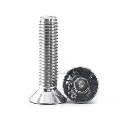 Grado de alta resistencia negro 10.9 Conjunto hexagonal contra cabeza hundida Cerrojo DIN 7991 M2-M100
