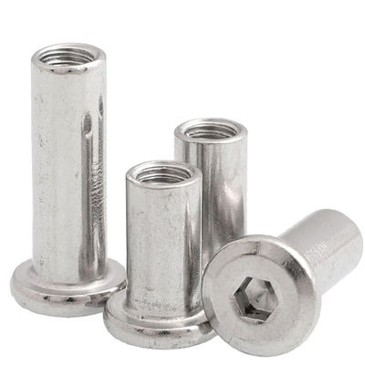 Tornos y tuercas de cabeza de toma hexagonal de acero inoxidable estándar DIN M5-M100 para muebles grandes