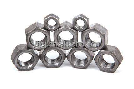 Nuts hexadecimales de acero inoxidable de carbono de todos los tamaños personalizables DIN934 con DIN estándar