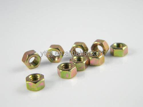 Nuts hexadecimales de acero inoxidable de carbono de todos los tamaños personalizables DIN934 con DIN estándar