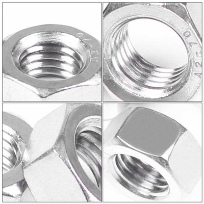 Galvanizado por inmersión en caliente Din 934 Nut acabado pulido grado 8.8 Hex Nut de acero al carbono