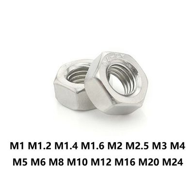 Galvanizado por inmersión en caliente Din 934 Nut acabado pulido grado 8.8 Hex Nut de acero al carbono