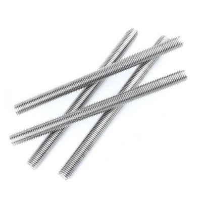 Zinc acabado M4-M48 A2-70 A4-70 Acero inoxidable Acero galvanizado de carbono Varilla roscada