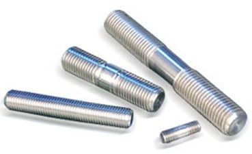 Apoyo personalizado de la industria pesada de doble extremo de rosca de barra DIN967 de acero inoxidable