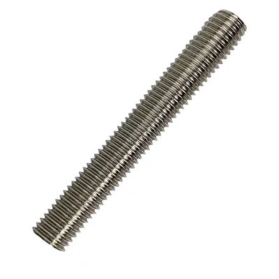 Las barras roscadas de acero Handan Yateng DIN975 de zinc amarillo de grado 4.8/8.8/10.9/12.9