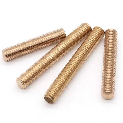 Las barras roscadas de acero Handan Yateng DIN975 de zinc amarillo de grado 4.8/8.8/10.9/12.9