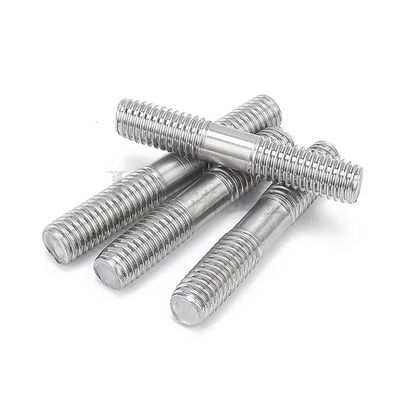 Finitura de acero inoxidable de zinc A4-70 A2-70 Cerrojo de rodillo DIN9674 Rod con rosca de acero al carbono plano