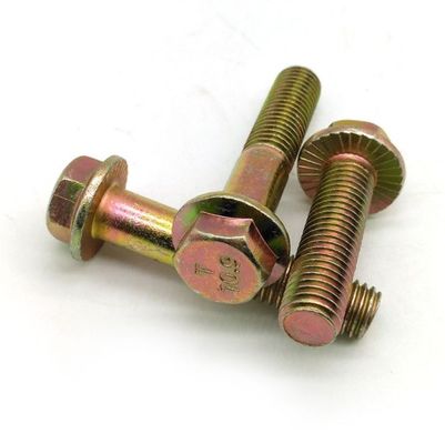 longitud del tornillo de la brida hexagonal de titanio 3 mm-500 mm M3-M64 para la industria del petróleo y el gas