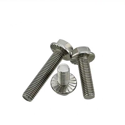 longitud del tornillo de la brida hexagonal de titanio 3 mm-500 mm M3-M64 para la industria del petróleo y el gas