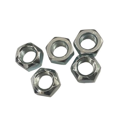 Certificado ISO9001 Zinc Finish Hexagon Point Lock Nuts DIN980V para el sujetamiento seguro