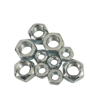 Certificado ISO9001 Zinc Finish Hexagon Point Lock Nuts DIN980V para el sujetamiento seguro