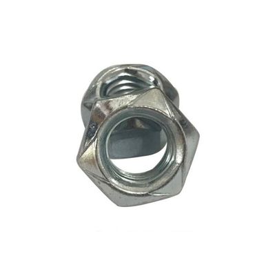 Certificado ISO9001 Zinc Finish Hexagon Point Lock Nuts DIN980V para el sujetamiento seguro