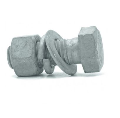 4.8 8.8 10.9 12.9 DIN933 931 Cerrojo hexagonal con acabado con zinc y certificación ISO9001