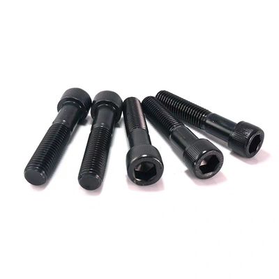 ASTM A574 Finish de óxido negro Hexágono de cabeza de toma de conexión para tornillos DIN912 en la norma de la industria