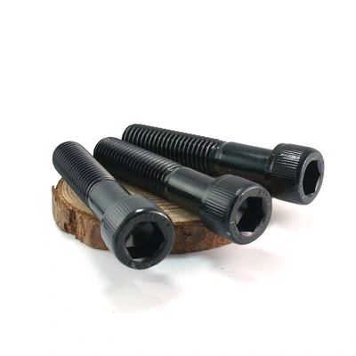 ASTM A574 Finish de óxido negro Hexágono de cabeza de toma de conexión para tornillos DIN912 en la norma de la industria