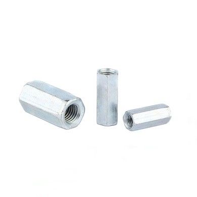 Nut de acoplamiento de cabeza hexagonal con diseño engrosado y material de acero