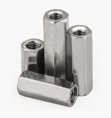 Nut de acoplamiento de cabeza hexagonal con diseño engrosado y material de acero