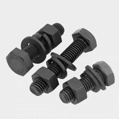 MM10-MM500 Cerrojos de cabeza hexadecimal de acabado plano, tuercas y lavadoras de Handan DIN933 DIN931