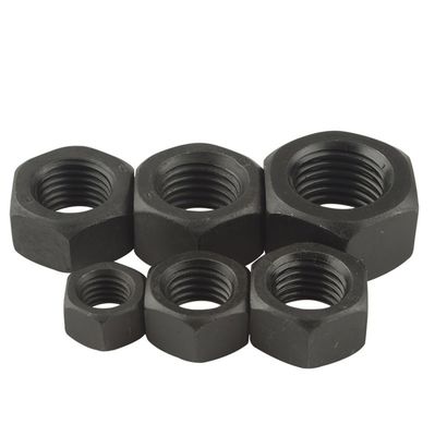 Nucleo hexagonal de acero al carbono M6 M8 M10 DIN934 para proyectos de construcción de edificios