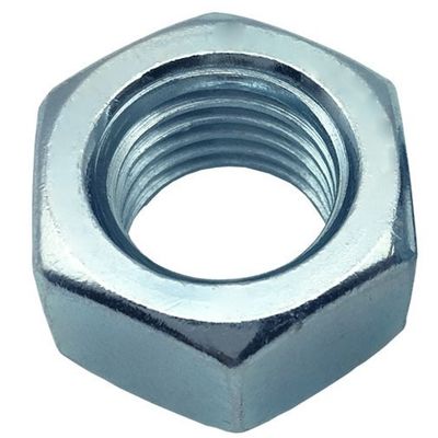 Medición métrica Nucleo hexagonal ISO Din con recubrimiento de zinc Negro DIN 934