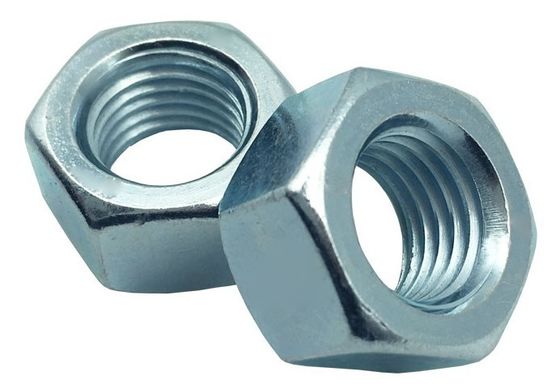 Medición métrica Nucleo hexagonal ISO Din con recubrimiento de zinc Negro DIN 934