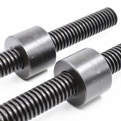 Cerrojo y tuerca de hilo grueso trapezoidal a medida DIN975 hechos de acero de grado 8.8/10.9/12.9