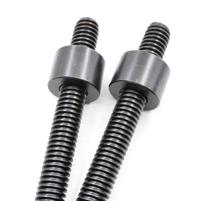 Cerrojo y tuerca de hilo grueso trapezoidal a medida DIN975 hechos de acero de grado 8.8/10.9/12.9