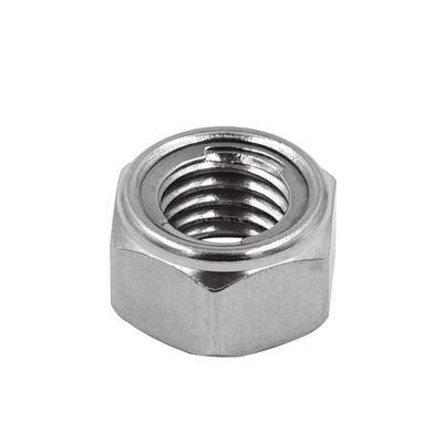 Sistema de medición métrico DIN980 de hexadecimal de todo metal M8 M10 M12 M16 Revestimiento HDG