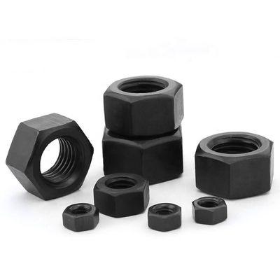 Calidad 4.8/ 8.8/ 10.9/ 12.9 Nueces hexagonales de acero al carbono M3 a M100 para la industria del petróleo y el gas