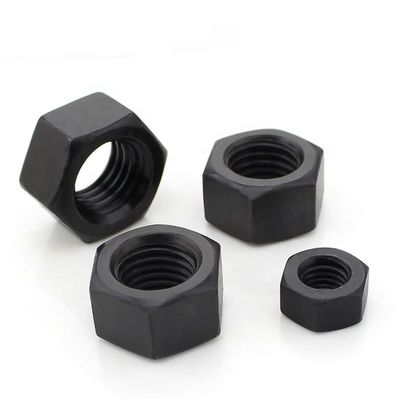 Calidad 4.8/ 8.8/ 10.9/ 12.9 Nueces hexagonales de acero al carbono M3 a M100 para la industria del petróleo y el gas