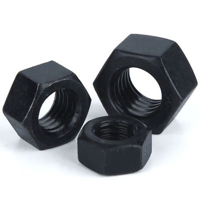 Calidad 4.8/ 8.8/ 10.9/ 12.9 Nueces hexagonales de acero al carbono M3 a M100 para la industria del petróleo y el gas
