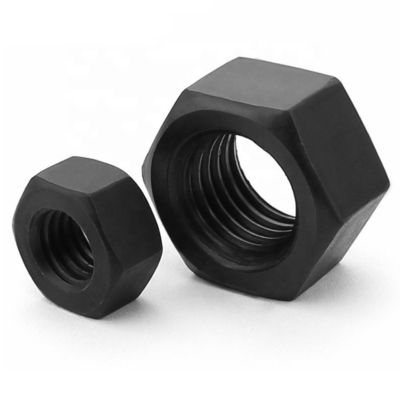 Calidad 4.8/ 8.8/ 10.9/ 12.9 Nueces hexagonales de acero al carbono M3 a M100 para la industria del petróleo y el gas
