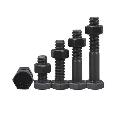 Zinc acabado 8.8 Grado de tornillos y tuercas hexadecimales M6-M36 M10 DIN933 934 para las necesidades industriales