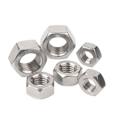 Acero inoxidable con revestimiento de zinc amarillo SS304 SS316 A2 A4 70 80 Hex Nut DIN934 Direct