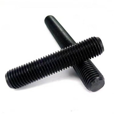 Bolsas y tuercas de acero con rosca completa de grado 8.8 M6-M36 para conexiones seguras