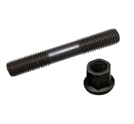 Bolsas y tuercas de acero con rosca completa de grado 8.8 M6-M36 para conexiones seguras