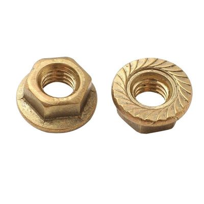 DIN 6923 Hex Flange Nut con perno hecha de acero inoxidable para el suministro directo