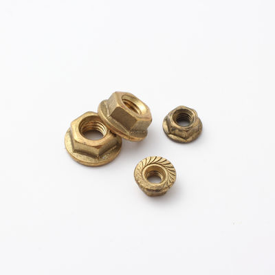 DIN 6923 Hex Flange Nut con perno hecha de acero inoxidable para el suministro directo