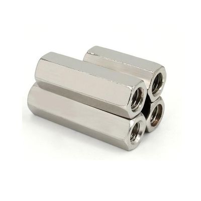 Grado 8.8/ 10.9/ 12.9 de acero inoxidable SS201 SS304 SS316 DIN6334 Conexión hexadecimal con tuerca larga