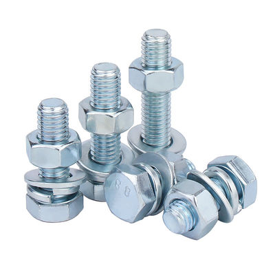 HDG Tornos estructurales hexagonales pesados con buen grado 2 3/8 1/4 5/16 Tornos hexagonales de acero inoxidable