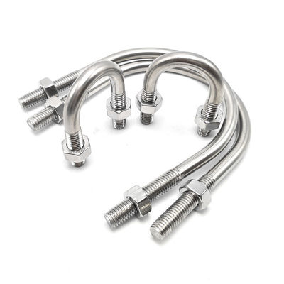 DIN estándar M4 M5 M6 de acero inoxidable SS304 perno de anclaje J perno de gancho U perno por OEM aceptable