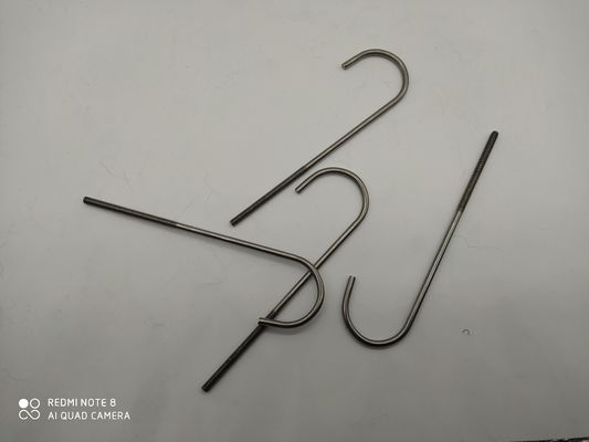 DIN estándar M4 M5 M6 de acero inoxidable SS304 perno de anclaje J perno de gancho U perno por OEM aceptable